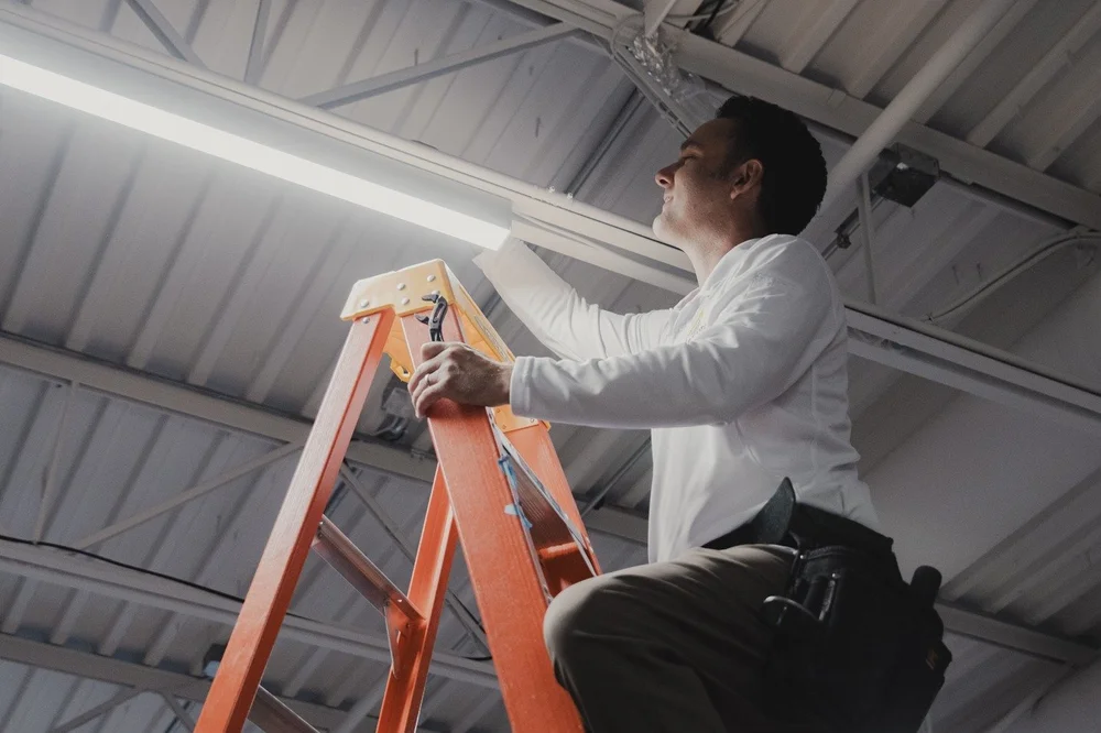 lighting fixture installation
